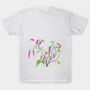 AUTUMN BUSH WITH PINK BERRIES T-Shirt